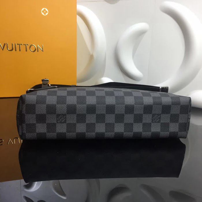 路易威登LV頂級原單N40003 Mick小號單肩斜挎包onogram Macassar帆布 YDH1257